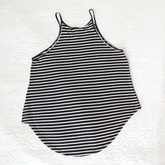 Emma & Sam Striped Tank Top 100% Rayon - Picture 4 of 6